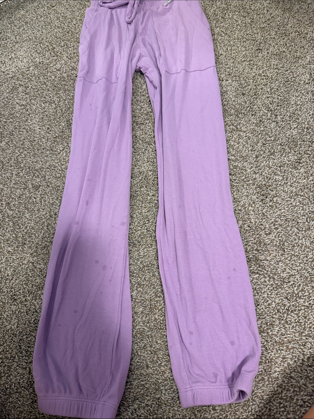 Bombshell Sportswear Lavender Wide-Leg Joggers